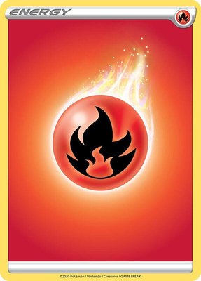 Fire Energy, Sword & Shield Base Set