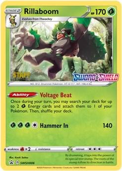 Rillaboom (Prerelease) [Staff], Sword & Shield Promo Cards