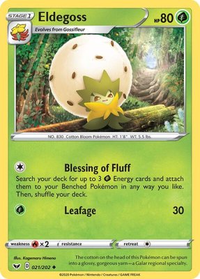 Eldegoss, Sword & Shield Base Set