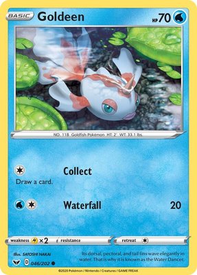 Goldeen (046), Sword & Shield Base Set