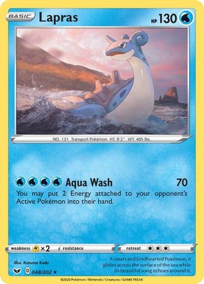 Lapras, Sword & Shield Base Set