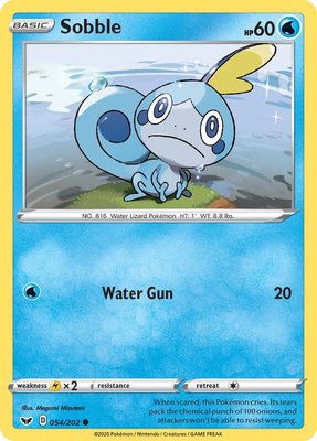Sobble (054), Sword & Shield Base Set