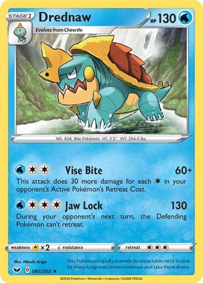 Drednaw, Sword & Shield Base Set