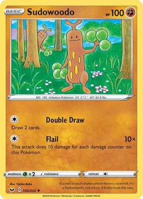 Sudowoodo, Sword & Shield Base Set
