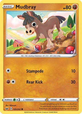 Mudbray, Sword & Shield Base Set