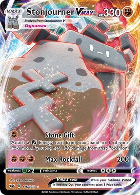 Stonjourner VMAX, Sword & Shield Base Set