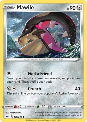 Mawile, Sword & Shield Base Set