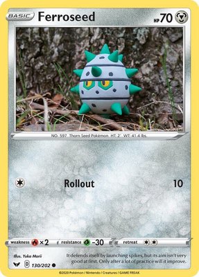 Ferroseed, Sword & Shield Base Set