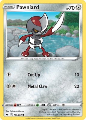 Pawniard, Sword & Shield Base Set