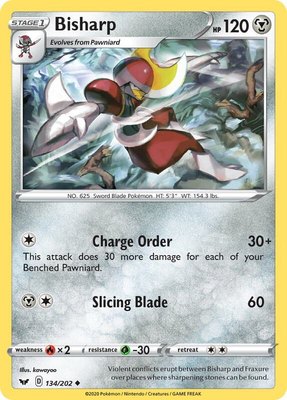 Bisharp, Sword & Shield Base Set