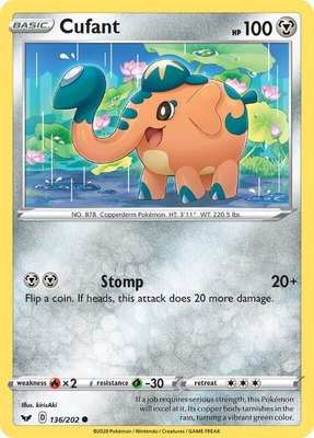 Cufant, Sword & Shield Base Set