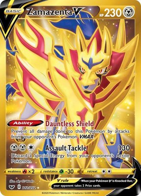Zamazenta V (Secret), Sword & Shield Base Set