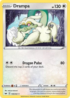 Drampa, Sword & Shield Base Set