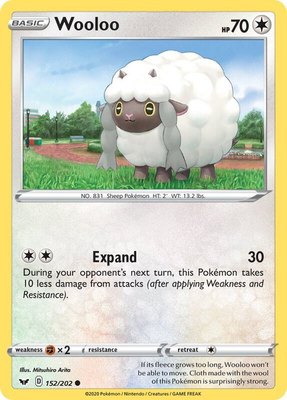 Wooloo (152), Sword & Shield Base Set