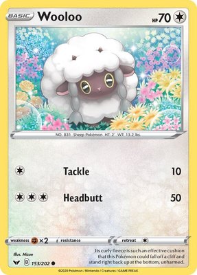 Wooloo (153), Sword & Shield Base Set