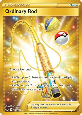 Ordinary Rod (Secret), Sword & Shield Base Set