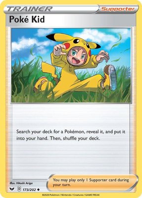 Poke Kid, Sword & Shield Base Set