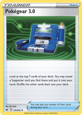 Pokegear 3.0, Sword & Shield Base Set