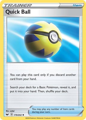 Quick Ball, Sword & Shield Base Set