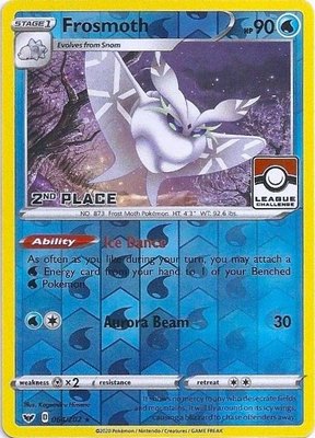 Frosmoth (League Challenge) [2nd Place], League & Championship Cards