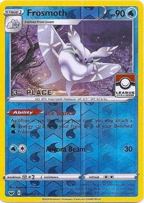Frosmoth (League Challenge) [3rd Place], League & Championship Cards