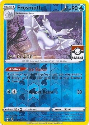 Frosmoth (League Challenge) [4th Place], League & Championship Cards