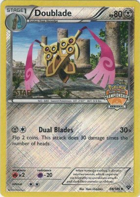 Doublade (Regional Championships) [Staff], League & Championship Cards