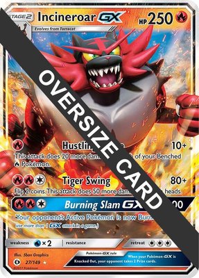 Incineroar GX, Jumbo Cards