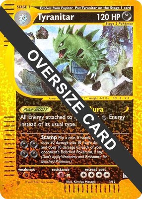 Tyranitar, Jumbo Cards
