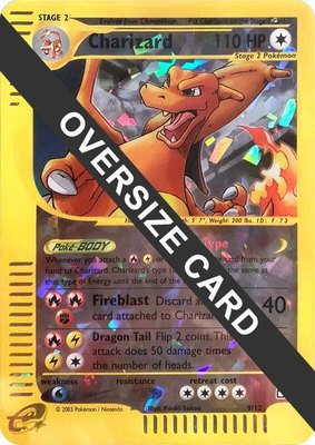 Charizard (Box Topper) 009/012 from Jumbo Cards