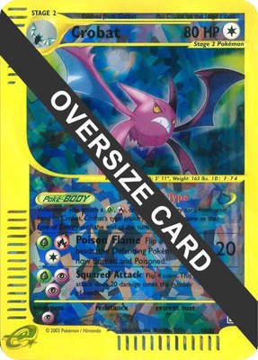 Crobat (Box Topper), Jumbo Cards