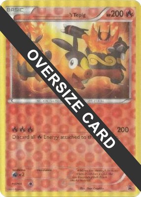 ______'s Tepig, Jumbo Cards
