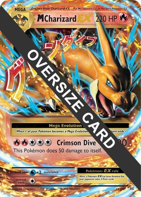 M Charizard EX (Form Y), Jumbo Cards