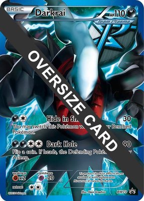 Darkrai (BW Black Star Promos), Jumbo Cards