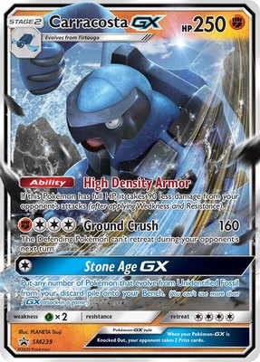 Carracosta GX, SM Promos