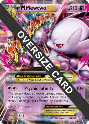 M Mewtwo EX, Jumbo Cards
