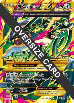 M Rayquaza EX, Jumbo Cards