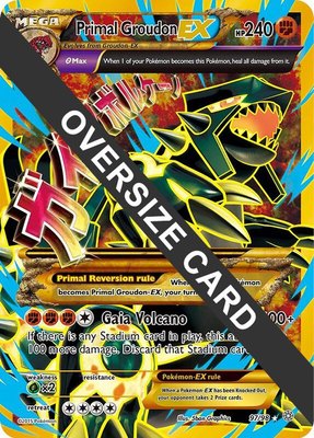 Primal Groudon EX, Jumbo Cards