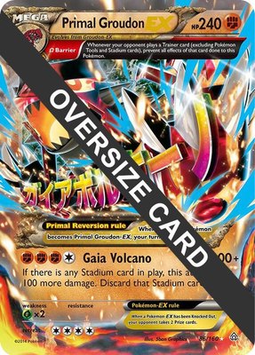 Primal Groudon EX, Jumbo Cards
