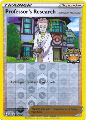 Professor's Research [Professor Magnolia] (Regional Championships), League & Championship Cards