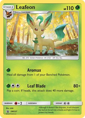 Leafeon, SM Promos