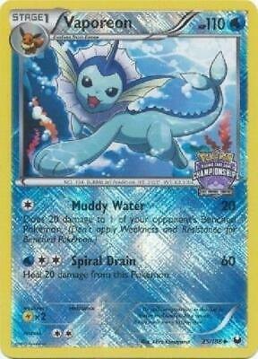 Vaporeon (State Championships), League & Championship Cards