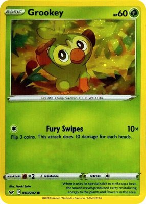 Grookey (Cosmos Holo), Blister Exclusives