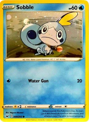 Sobble (Cosmos Holo), Blister Exclusives