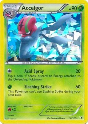 Accelgor (Cracked Ice Holo), Deck Exclusives