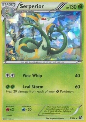 Serperior (Cracked Ice Holo), Deck Exclusives