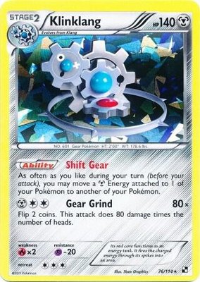 Klinklang (Cracked Ice Holo), Blister Exclusives