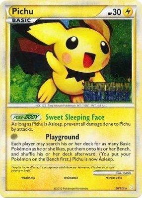 Pichu (Prerelease), Nintendo Promos