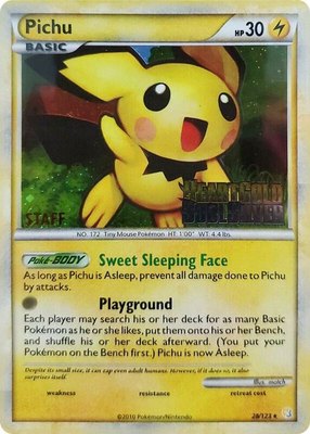 Pichu (Prerelease) [Staff], Nintendo Promos