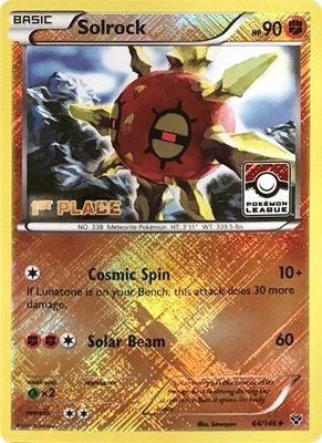 Solrock (Pokemon League) [1st Place], League & Championship Cards
